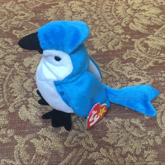 blue bird beanie baby